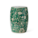 Lahaina Floral Garden Stool