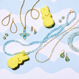 Aurora Earrings in Aquamarines