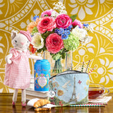 Ranunculus, Lilac & Delphinium