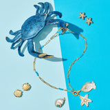 Mother-of-Pearl Fish Charm