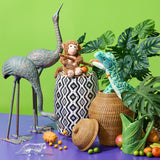 Foraging Cranes, Set of 2