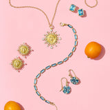 Sunface Pendant Necklace