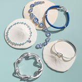 Serendipity Bracelet in Swiss Blue Topaz