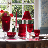 Corinne Fruit/Nut Bowl, Scarlet