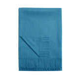 Paris Baby Alpaca Throw, Tapestry Blue