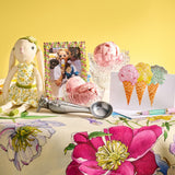 Pink & Green Crystal Frame, 4x6