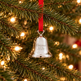 2026 Silver-Plated Christmas Bell Ornament