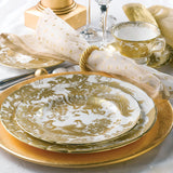 Aves Gold Dinner Plate