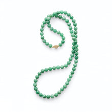 Gump's Signature Long Apple Green Jadeite Necklace
