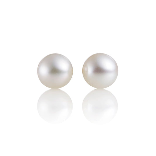 Gump's Signature 7mm White Pearl Earrings