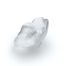 Lalique Small Anemone Flower Sculpture, Clear