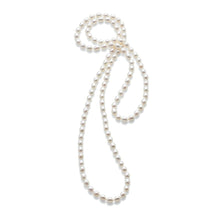 Gump's Signature 6mm Oval Baroque Pearl Rope Necklace