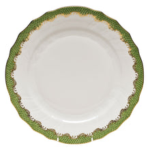 Herend Fish Scale Dinner Plate, Evergreen