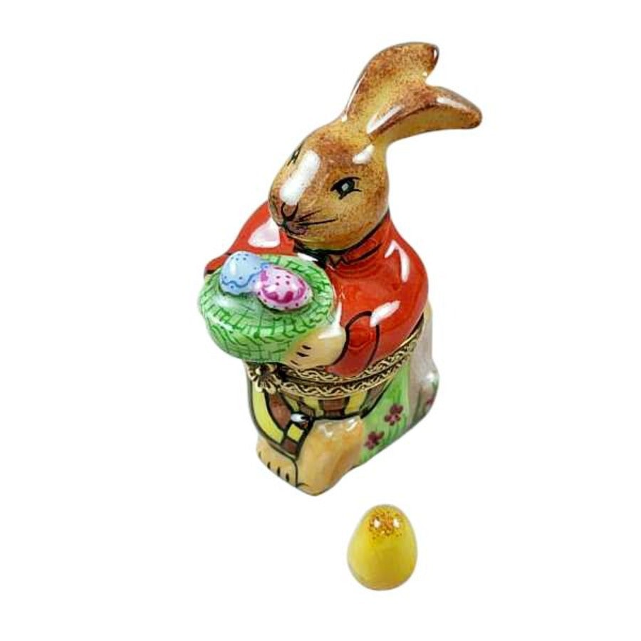 Easter Rabbit with Egg Limoges