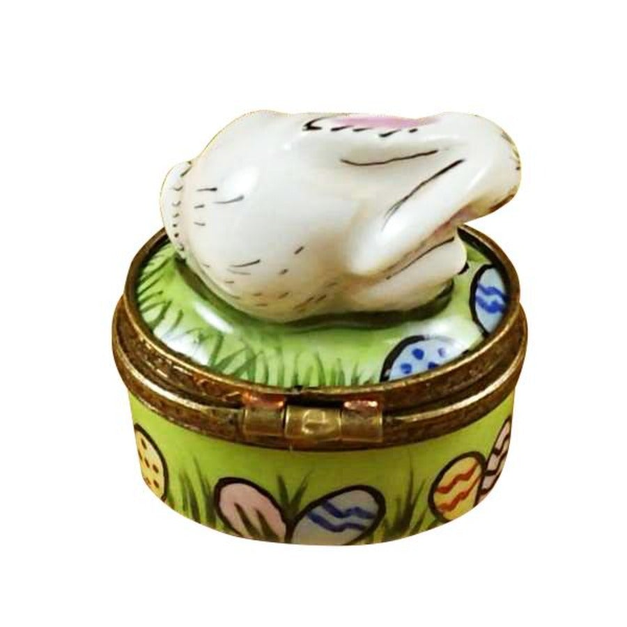 Rabbit with Easter Eggs Limoges