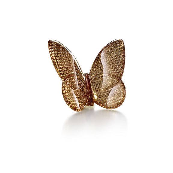 Baccarat Diamant Gold Butterfly
