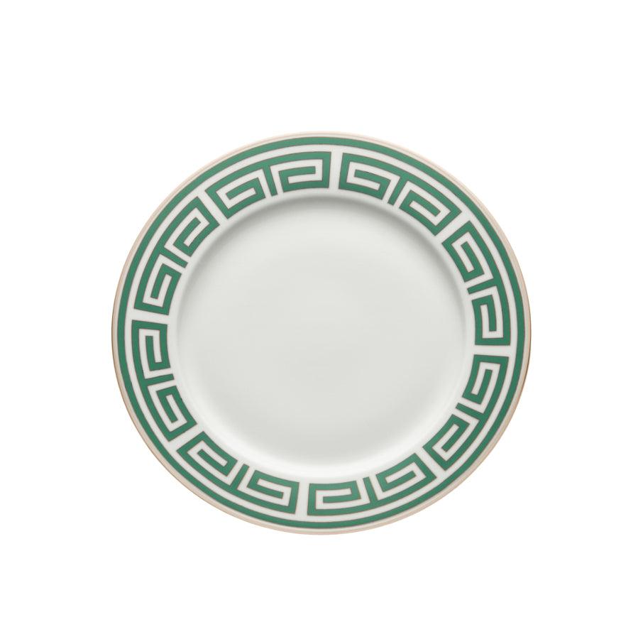Richard Ginori Labirinto Smeraldo Dinner Plate, Green