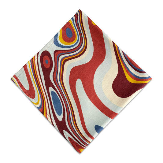L'Objet Althea Napkins, Set of 4 Multi-Color