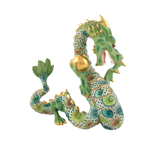 Herend Luxe Whirlwind Dragon