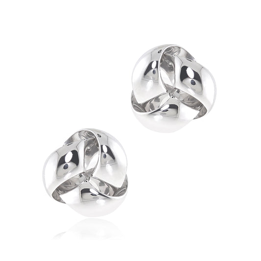 Gump's Signature Sterling Silver Knot Earrings