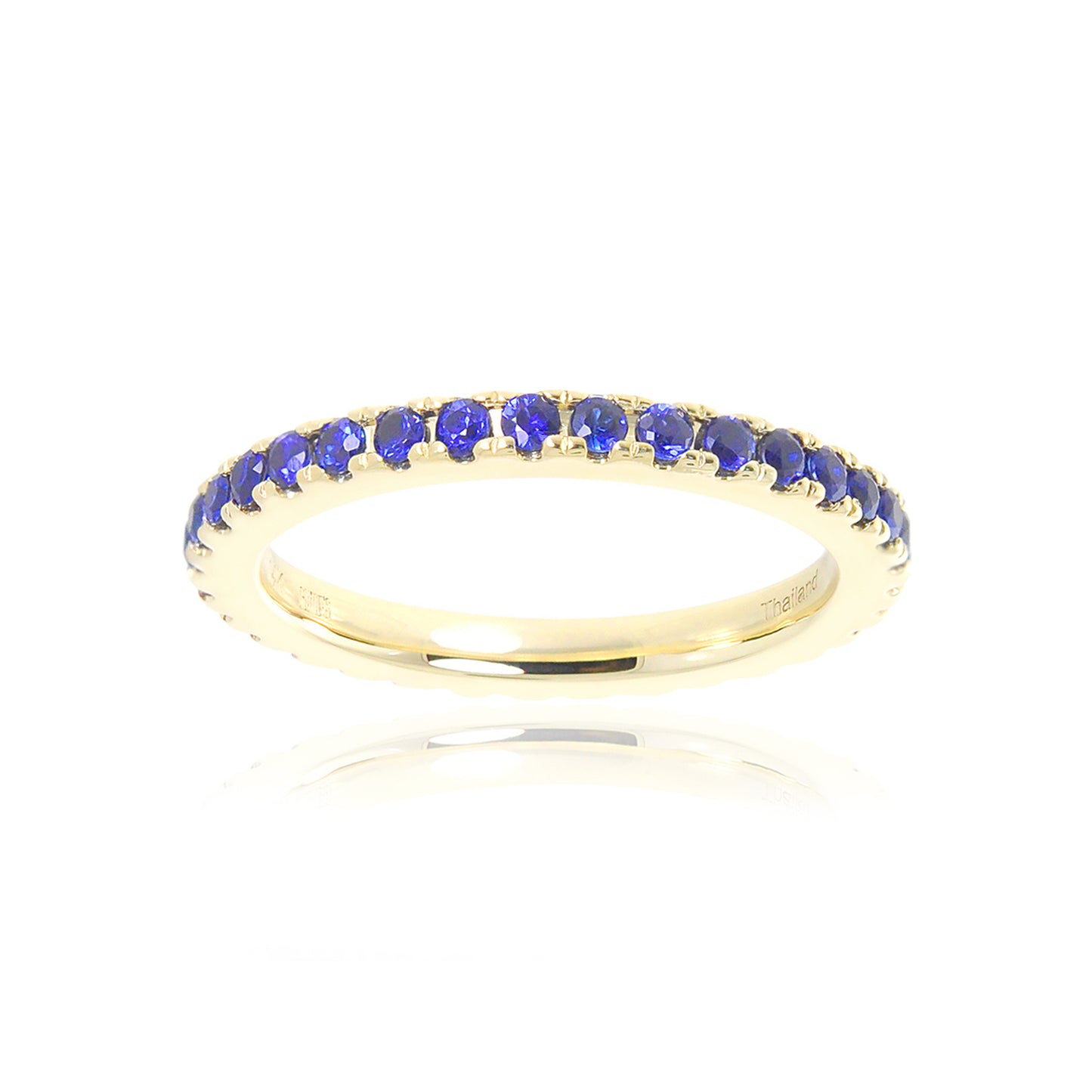 Blue Sapphire Eternity Ring