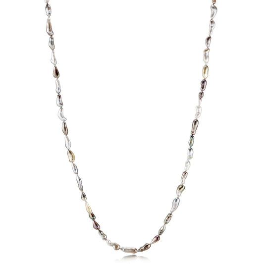 Keshi Tahitian Pearl Rope Necklace