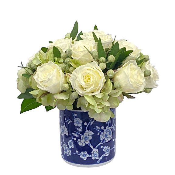Tiburon Rose & Hydrangea Bouquet