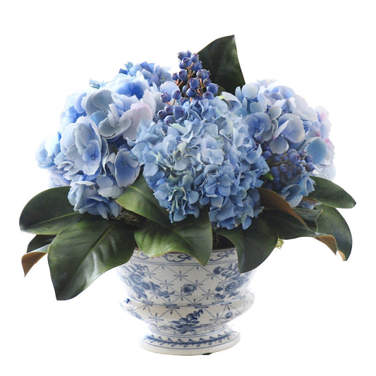 Hydrangea & Blueberry Arrangement