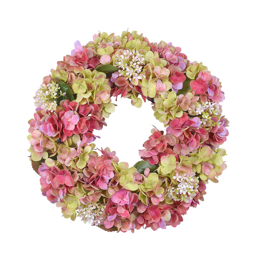 Hydrangea Wreath, 18"