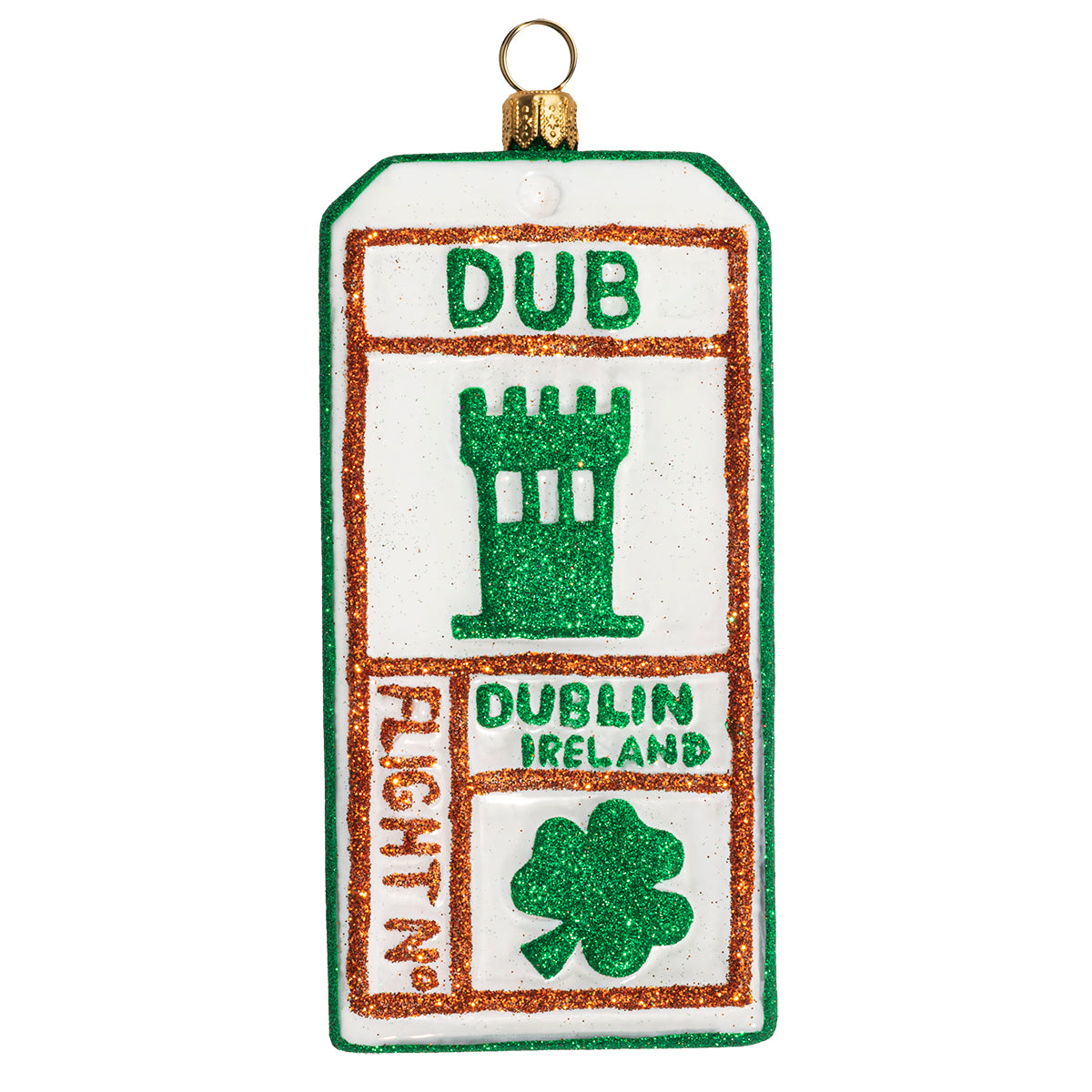 Dublin, Ireland Luggage Tag Ornament