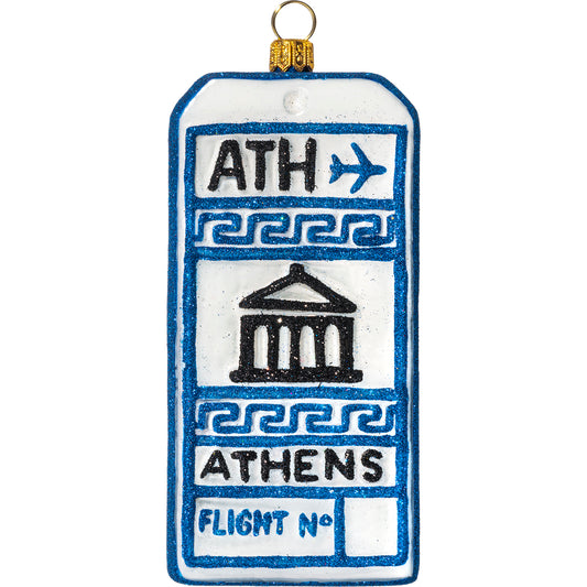 Athens, Greece Luggage Tag Ornament