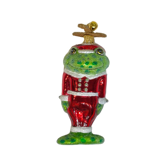 Jinglenog Fordie Frog Ornament
