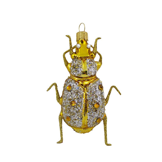 Golden Beetle Ornament