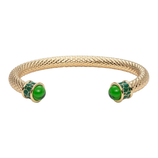 Halcyon Days Salamander Torque, Emerald Green