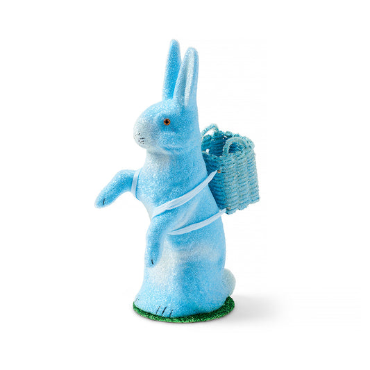Ino Schaller Bunny with Basket, Blue