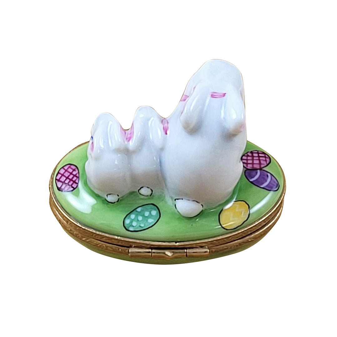 Easter Rabbit Family Limoges